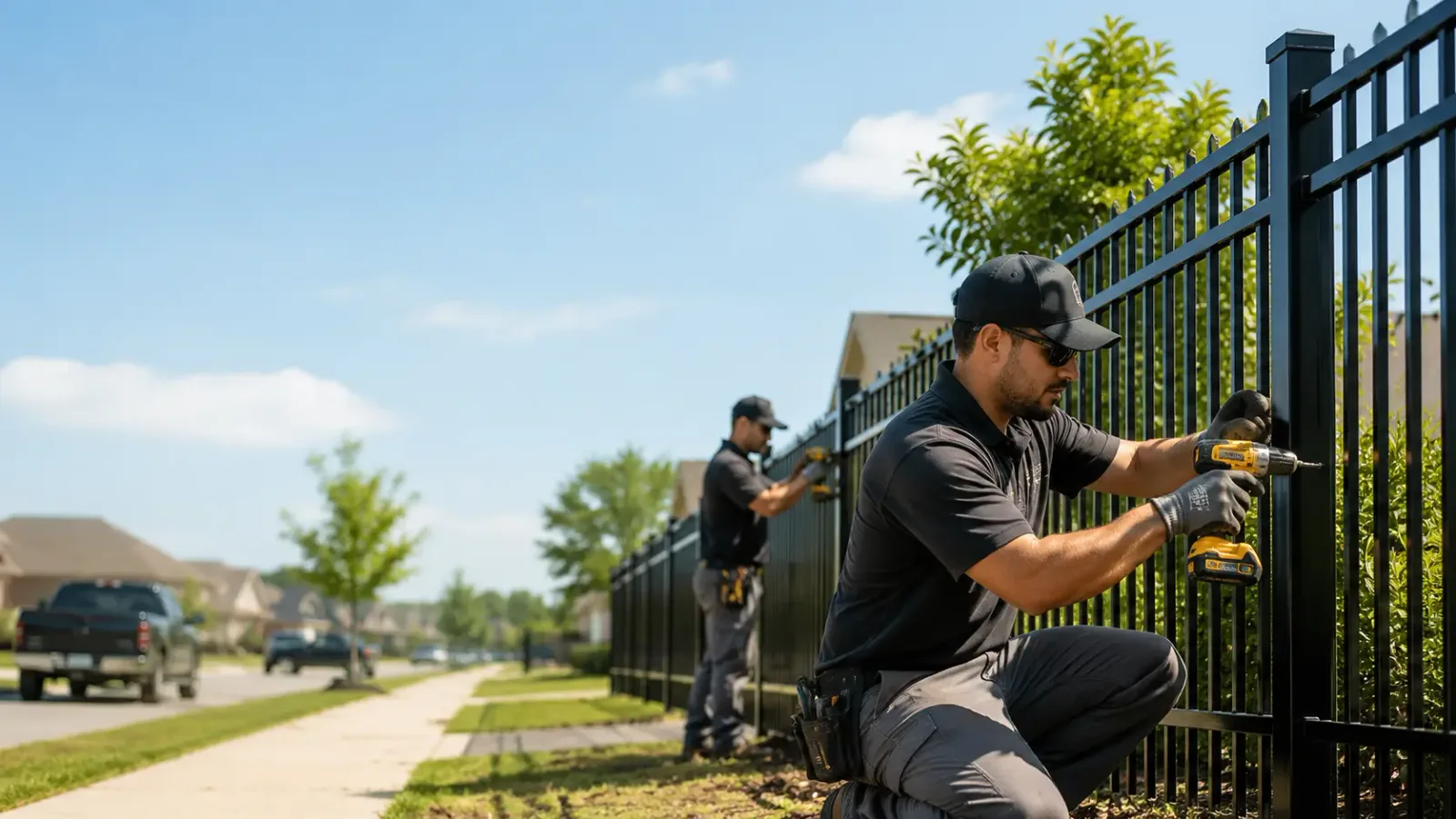 Metal Fence Installation in Freeland, MI